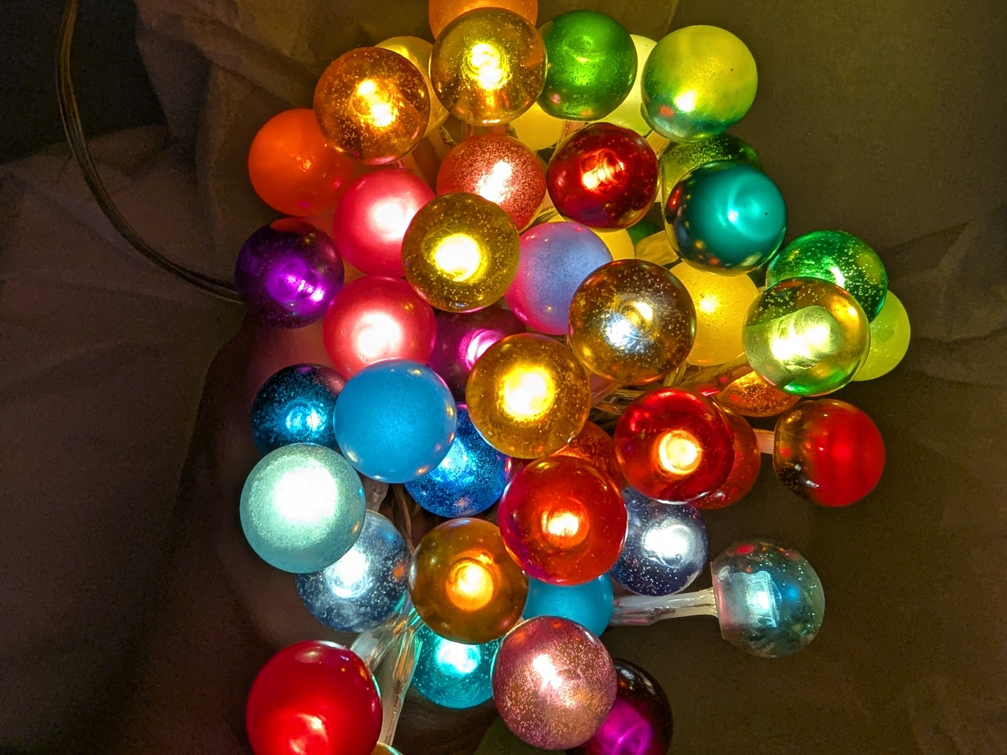 Einzigartige Regenbogen Lichterkette