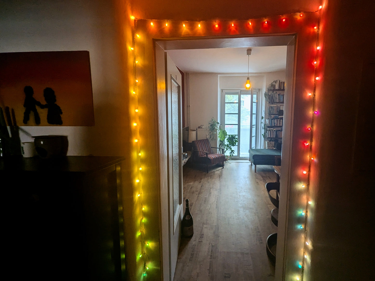 Einzigartige Regenbogen Lichterkette